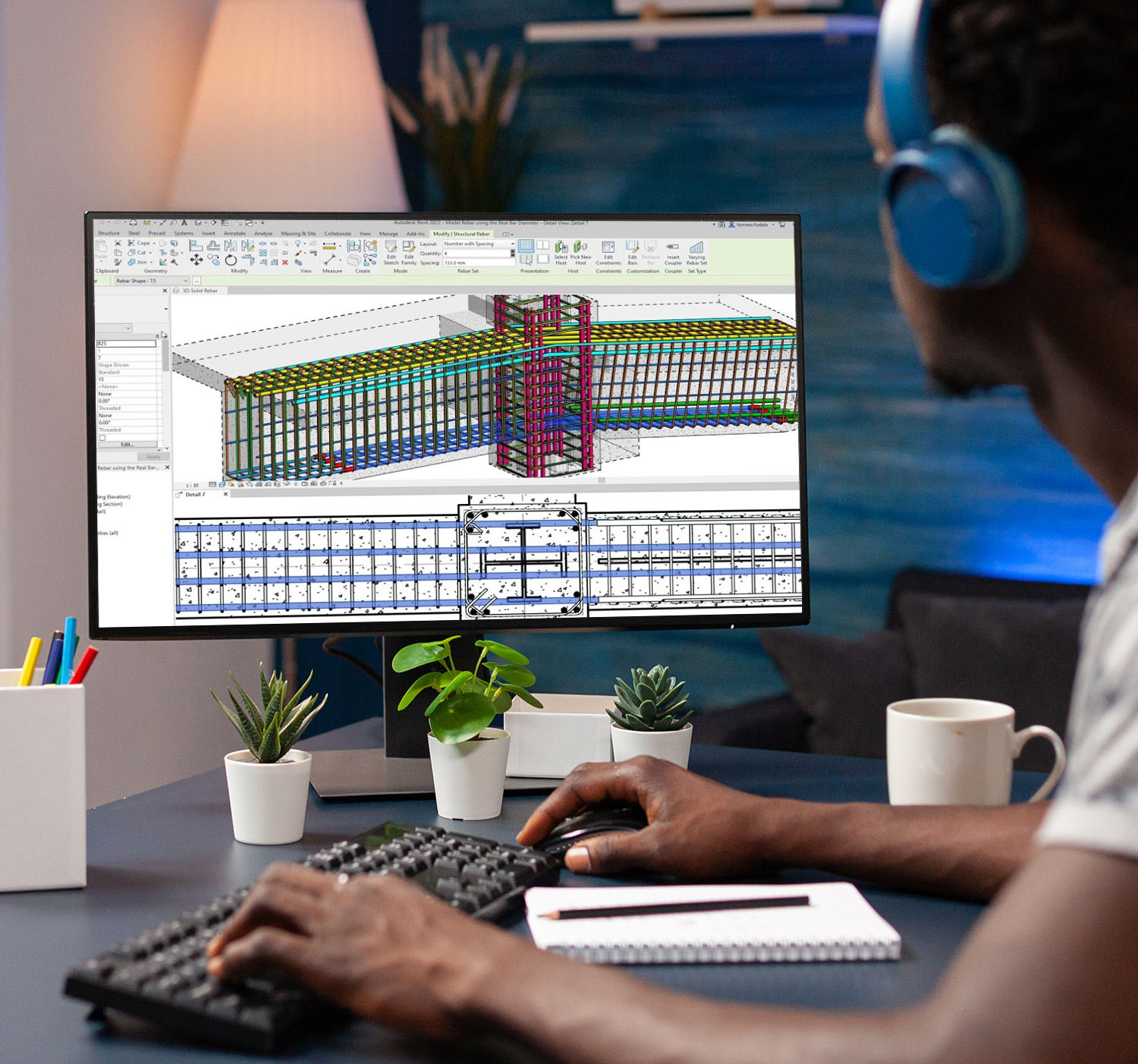 Modelación BIM 3D Estructural